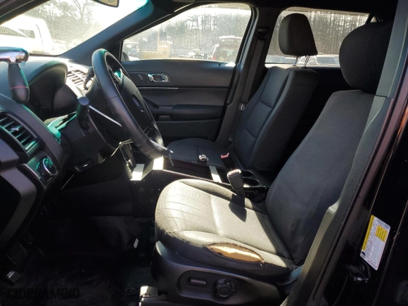 2016 Ford Utility Police Interceptor with VIN 1FM5K8AT4GGA86790, listed as a Copart auction lot 43772785 with 117,036 mi miles and Clean Title. Bid and sale history available at carsss.com. Image 7.