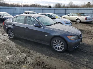 2006 BMW 3 Series 330xi with VIN WBAVD33546KV60410, listed as a Copart auction lot 86078494 with 166,778 mi miles and Salvage Title. Bid and sale history available at carsss.com. Image 4.