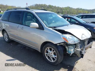 2005 Toyota Sienna XLE with VIN 5TDZA22CX5S238787, listed as a IAAI auction lot 42065394 with 293,652 mi miles and . Bid and sale history available at DreamBid. Image 1.