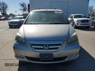 2005 Honda Odyssey TOURING with VIN 5FNRL388X5B126627, listed as a Copart auction lot 46654645 with 220,805 mi miles and Salvage Title. Bid and sale history available at carsss.com. Image 5.