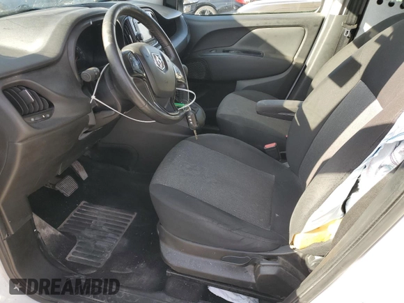 2017 Ram ProMaster City Cargo Tradesman SLT with VIN ZFBERFBB4H6D85025, listed as a Copart auction lot 50207785 with 285,618 mi miles and Salvage Title. Bid and sale history available at DreamBid. Image 7.