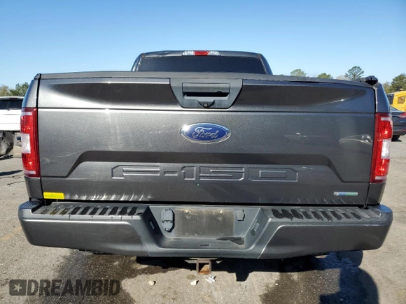 2018 Ford F-150 XL with VIN 1FTEX1CPXJFB21939, listed as a Copart auction lot 49422395 with 58,111 mi miles and Salvage Title. Bid and sale history available at carsss.com. Image 6.