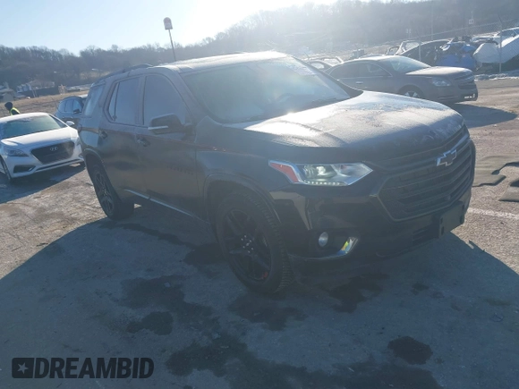 2020 Chevrolet Traverse Premier with VIN 1GNERKKW4LJ139644, listed as a IAAI auction lot 41402654 with 101,341 mi miles and . Bid and sale history available at DreamBid. Image 1.