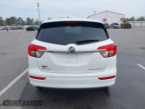 2017 Buick Envision Essence with VIN LRBFXBSA8HD091318, listed as a IAAI auction lot 41983170 with 104,910 mi miles and . Bid and sale history available at carsss.com. Image 16.