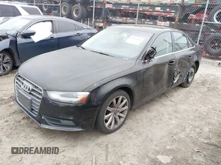 2013 Audi A4 Premium Plus with VIN WAUFFAFL3DN050221, listed as a IAAI auction lot 41949533 with 173,250 mi miles. Bid and sale history available at carsss.com. Image 2.