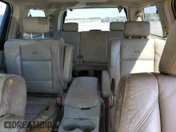 2007 Infiniti QX56 with VIN 5N3AA08AX7N802022, listed as a Copart auction lot 48762465 with 0 mi miles and Salvage Title. Bid and sale history available at carsss.com. Image 10.