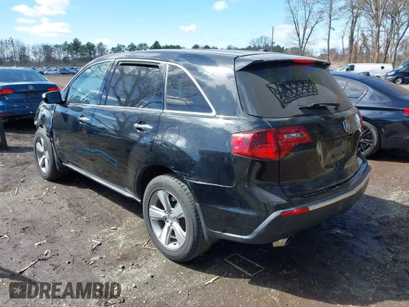 2013 Acura MDX Tech Pkg with VIN 2HNYD2H34DH505388, listed as a IAAI auction lot 41978423 with 122,816 mi miles. Bid and sale history available at carsss.com. Image 3.