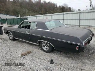 1969 Chevrolet Caprice z VIN 166479U185483, wystawiony jako Copart lot #78575324 z przebiegiem 59 666 mil mil oraz Szkoda całkowita • Salvage title. Historia ofert i sprzedaży dostępna na DreamBid. Obrazek 2.