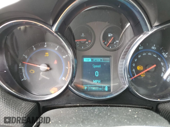 2013 Chevrolet Cruze 1LT with VIN 1G1PC5SB5D7267481, listed as a Copart auction lot 50367635 with 179,020 mi miles and Salvage Title. Bid and sale history available at DreamBid. Image 9.