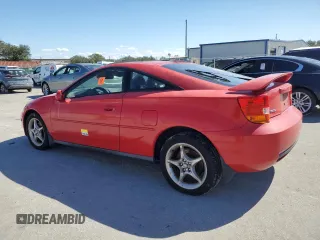 2001 Toyota Celica GTS with VIN JTDDY32T910051985, listed as a Copart auction lot 77698054 with 158,140 mi miles and Salvage Title. Bid and sale history available at carsss.com. Image 2.