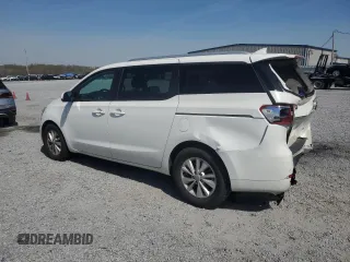 2017 Kia Sedona LX with VIN KNDMB5C14H6237144, listed as a Copart auction lot 51140465 with 128,356 mi miles and Salvage Title. Bid and sale history available at carsss.com. Image 2.