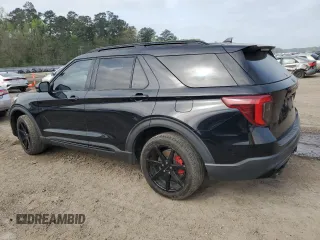 2020 Ford Explorer ST with VIN 1FM5K8GC7LGB38804, listed as a Copart auction lot 50213745 with 97,941 mi miles and Salvage Title. Bid and sale history available at carsss.com. Image 2.