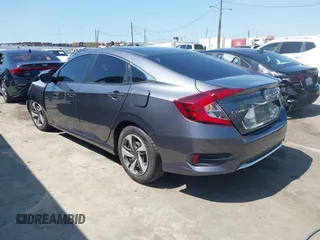 2020 Honda Civic LX with VIN 2HGFC2F67LH551651, listed as a IAAI auction lot 41861966 with 205,619 mi miles and . Bid and sale history available at DreamBid. Image 3.