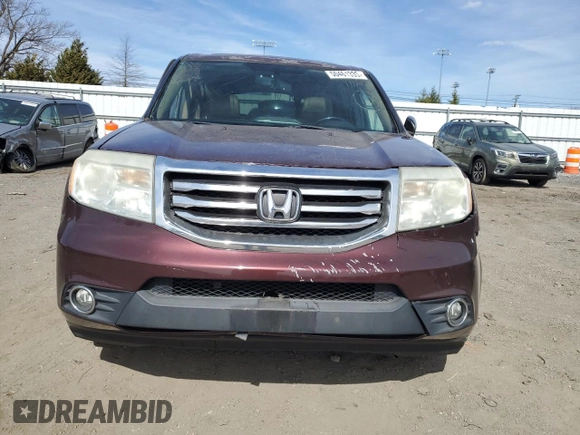 2013 Honda Pilot EX-L с VIN 5FNYF4H7XDB019737, выставлен на аукционе Copart как лот 50461335 с пробегом 154 181 миль миль и Списание • Salvage title. История ставок и продаж доступна на DreamBid. Изображение 5.