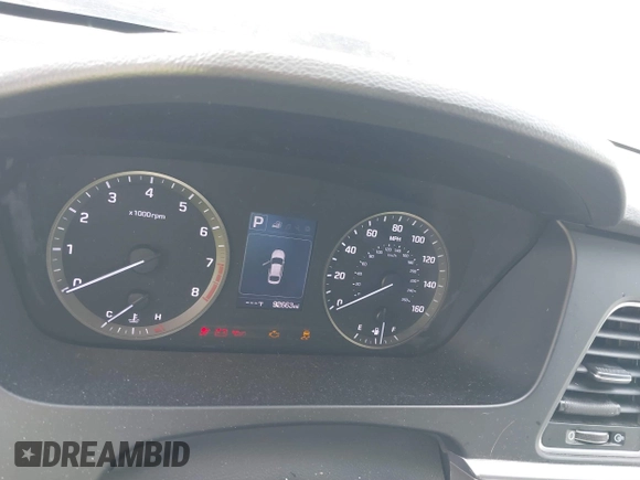 2016 Hyundai Sonata SE with VIN 5NPE24AF2GH281144, listed as a IAAI auction lot 41715739 with 92,663 mi miles and . Bid and sale history available at DreamBid. Image 7.