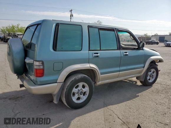 2002 Isuzu Trooper S z VIN JACDJ58X627J08662, wystawiony jako Copart lot #58969555 z przebiegiem 219 492 mil mil oraz Czysty tytuł • Clean title. Historia ofert i sprzedaży dostępna na DreamBid. Obrazek 3.