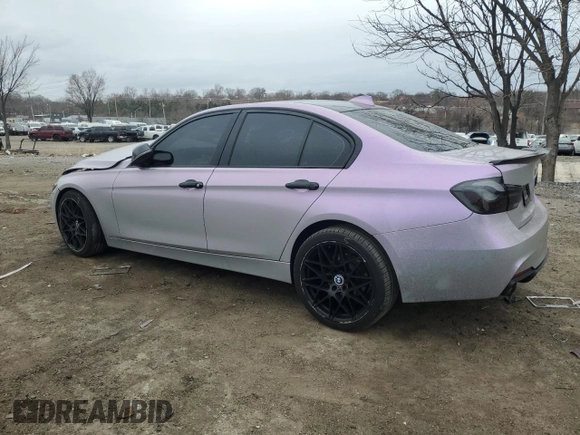 2015 BMW 3 Series 320i xDrive with VIN WBA3C3G58FNS73235, listed as a Copart auction lot 47827065 with 132,015 mi miles and Salvage title. Bid and sale history available at DreamBid. Image 2.