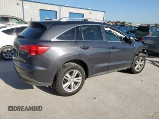 2015 Acura RDX with VIN 5J8TB4H33FL005022, listed as a Copart auction lot 52649365 with 0 mi miles and Salvage Title. Bid and sale history available at carsss.com. Image 3.