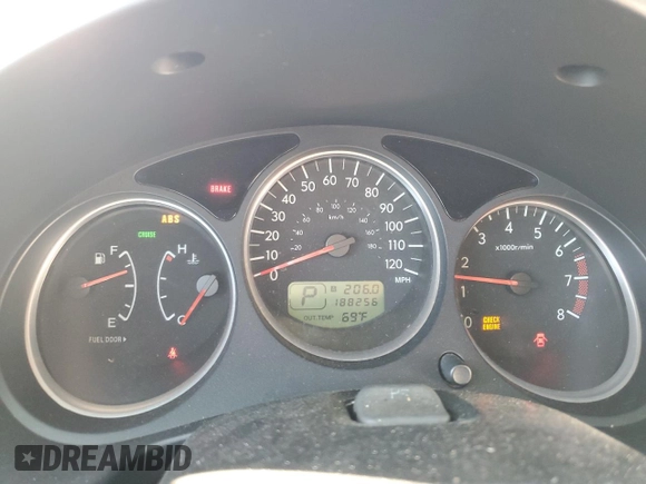 2006 Subaru Forester 2.5 X with VIN JF1SG63676H713811, listed as a Copart auction lot 68847304 with 188,256 mi miles and Salvage Title. Bid and sale history available at carsss.com. Image 9.
