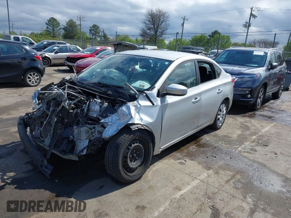 2013 Nissan Sentra S with VIN 3N1AB7AP7DL608340, listed as a IAAI auction lot 41864052 with Not Provided miles and . Bid and sale history available at DreamBid. Image 20.