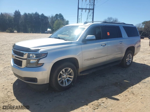 2018 Chevrolet Suburban LT with VIN 1GNSKHKC3JR264651, listed as a Copart auction lot 49766885 with 0 mi miles and Salvage Title. Bid and sale history available at carsss.com. Image 1.