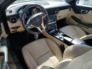 2015 Mercedes-Benz SLK-Class SLK 250 with VIN WDDPK4HA4FF109182, listed as a Copart auction lot 45529764 with 47,542 mi miles. Bid and sale history available at carsss.com. Image 8.
