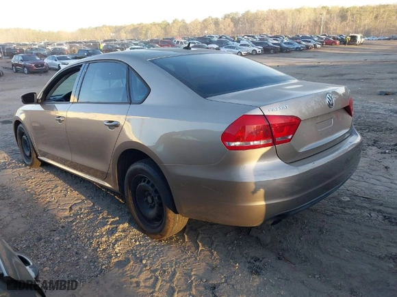 2015 Volkswagen Passat 1.8T S with VIN 1VWAT7A37FC042327, listed as a IAAI auction lot 41839890 with 149,620 mi miles. Bid and sale history available at carsss.com. Image 3.