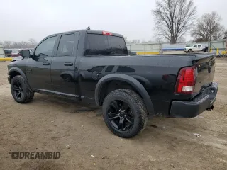 2021 Ram 1500 Classic Warlock with VIN 1C6RR7GG8MS547379, listed as a Copart auction lot 44006855 with 33,820 mi miles and Salvage Title. Bid and sale history available at carsss.com. Image 2.