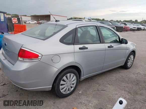 2008 Ford Focus S with VIN 1FAHP34N98W173360, listed as a IAAI auction lot 41784804 with 134,070 mi miles. Bid and sale history available at carsss.com. Image 4.