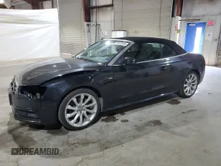 2015 Audi A5 Premium Plus with VIN WAUMFAFH1FN006420, listed as a Copart auction lot 56422585 with 151,721 mi miles and Salvage title. Bid and sale history available at DreamBid. Image 1.