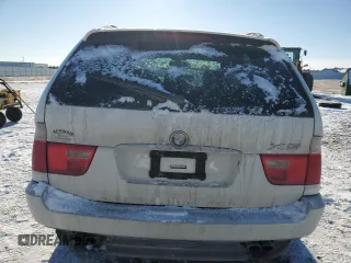 2002 BMW X5 4.4i with VIN 5UXFB335X2LH35651, listed as a Copart auction lot 49640415 with 133,972 mi miles and Salvage Title. Bid and sale history available at carsss.com. Image 6.