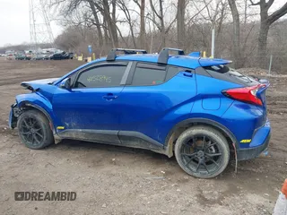 2020 Toyota C-HR LE with VIN JTNKHMBX6L1074648, listed as a IAAI auction lot 41528945 with 108,333 mi miles. Bid and sale history available at carsss.com. Image 14.