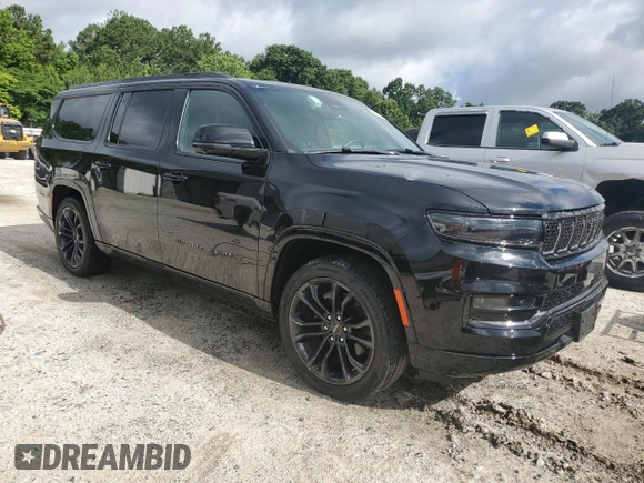 2024 Jeep Grand Wagoneer Series II with VIN 1C4SJSFP0RS120601, listed as a Copart auction lot 61466345 with 34,335 mi miles and Clean title. Bid and sale history available at DreamBid. Image 4.