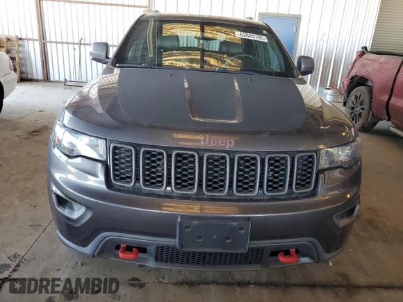 2017 Jeep Grand Cherokee Trailhawk with VIN 1C4RJFLT0HC610262, listed as a Copart auction lot 63820195 with 87,923 mi miles and Clean title. Bid and sale history available at DreamBid. Image 5.