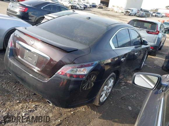 2013 Nissan Maxima SV with VIN 1N4AA5AP8DC816619, listed as a IAAI auction lot 41305096 with Not Provided miles and . Bid and sale history available at carsss.com. Image 4.