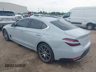 2022 Genesis G70 2.0T with VIN KMTG34TA9NU090218, listed as a IAAI auction lot 42437863 with 18,913 mi miles and . Bid and sale history available at DreamBid. Image 3.