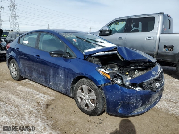 2018 Kia Forte LX with VIN 3KPFK4A76JE260970, listed as a Copart auction lot 45110985 with 0 mi miles and Salvage Title. Bid and sale history available at carsss.com. Image 4.