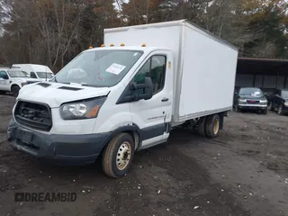 2018 Ford Transit with VIN 1FDBF8ZM7JKA80667, listed as a IAAI auction lot 37840295 with 74,566 mi miles and . Bid and sale history available at DreamBid. Image 17.