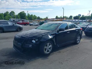 2014 Kia Optima LX z VIN 5XXGM4A76EG301383, wystawiony jako IAAI lot #42180600 z przebiegiem 97 132 mil mil oraz . Historia ofert i sprzedaży dostępna na DreamBid. Obrazek 2.