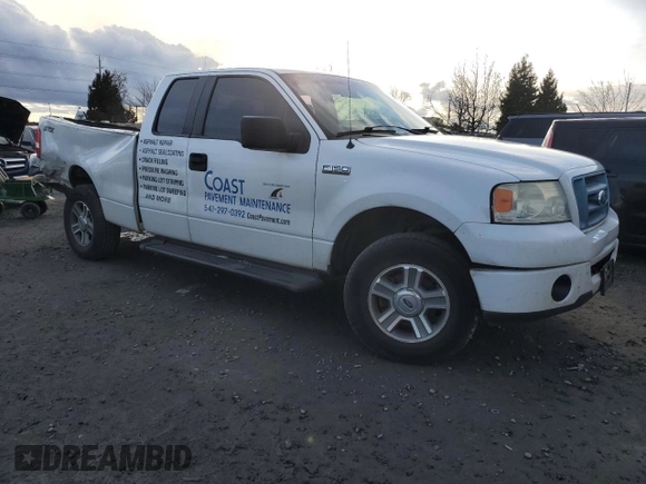 2008 Ford F-150 STX с VIN 1FTRX12W68FB77137, выставлен на аукционе Copart как лот 44389315 с пробегом 302 970 миль миль и Списание • Salvage title. История ставок и продаж доступна на DreamBid. Изображение 4.