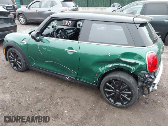 2021 MINI Hardtop Cooper with VIN WMWXR3C09M2N45834, listed as a IAAI auction lot 41892670 with 10,512 mi miles and . Bid and sale history available at DreamBid. Image 3.