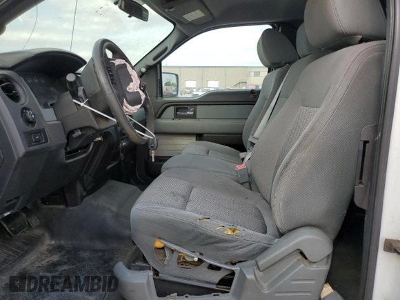 2013 Ford F-150 XL with VIN 1FTFX1CT8DKE03235, listed as a Copart auction lot 53090495 with Not provided miles and Salvage title. Bid and sale history available at DreamBid. Image 7.