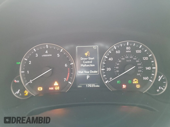 2020 Lexus RX 350 with VIN 2T2JZMAA9LC168816, listed as a Copart auction lot 59040685 with 17,035 mi miles and Salvage title. Bid and sale history available at DreamBid. Image 9.