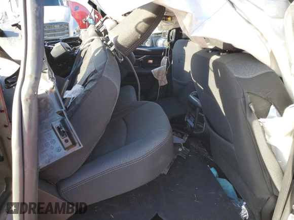 2022 Ram 2500 Big Horn with VIN 3C6UR5DL3NG169271, listed as a Copart auction lot 80626414 with 50,513 mi miles and Salvage Title. Bid and sale history available at carsss.com. Image 10.