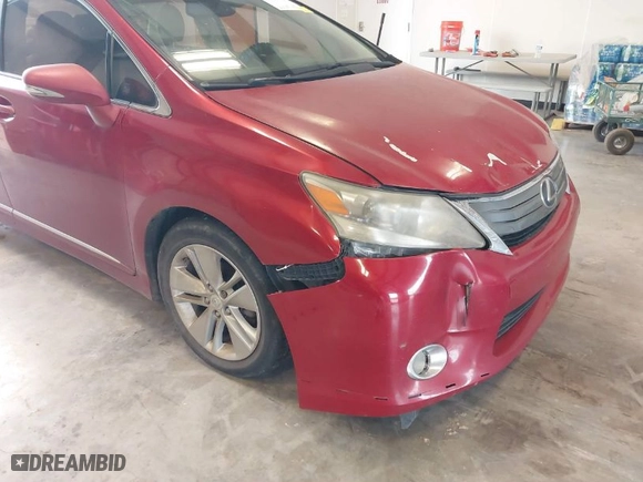 2010 Lexus HS 250h with VIN JTHBB1BAXA2005211, listed as a IAAI auction lot 41884955 with NaN miles. Bid and sale history available at carsss.com. Image 6.