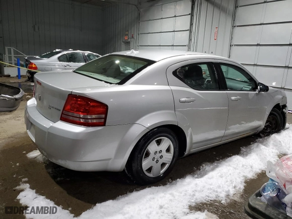 2010 Dodge Avenger SXT with VIN 1B3CC4FB1AN210228, listed as a Copart auction lot 42814045 with 0 mi miles and Salvage Title. Bid and sale history available at carsss.com. Image 3.