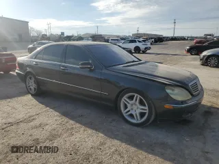 2002 Mercedes-Benz S-Class 5.0L with VIN WDBNG75J42A282103, listed as a Copart auction lot 50772425 with 150,864 mi miles and Clean Title. Bid and sale history available at carsss.com. Image 4.