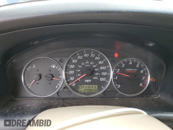 2004 Mazda MPV ES with VIN JM3LW28J940519890, listed as a Copart auction lot 51240135 with 245,643 mi miles and Salvage Title. Bid and sale history available at carsss.com. Image 9.