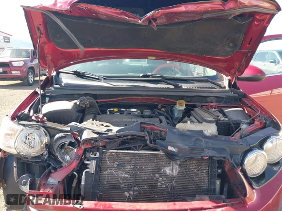2015 Chevrolet Sonic LT with VIN 1G1JC5SH8F4182004, listed as a IAAI auction lot 41993900 with 73,359 mi miles and . Bid and sale history available at DreamBid. Image 10.
