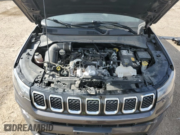 2024 Jeep Compass Limited с VIN 3C4NJDCN1RT602861, выставлен на аукционе Copart как лот 55702605 с пробегом 15 029 миль миль и Списание • Salvage title. История ставок и продаж доступна на DreamBid. Изображение 12.